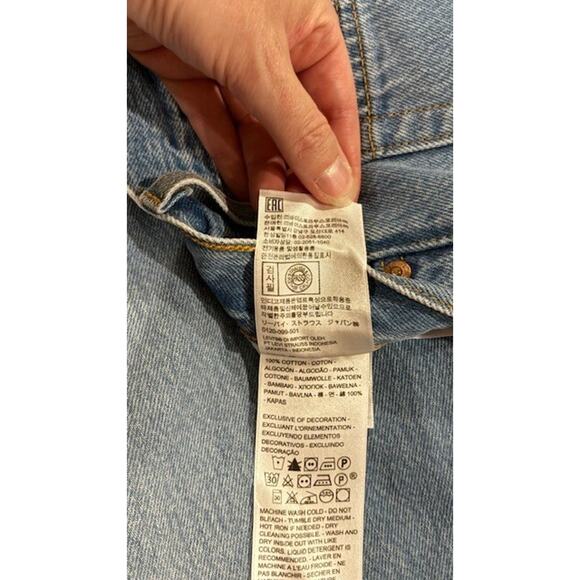 New w/Tags! Levi's Wedgie Icon Fit Ankle Jeans Women's Size 27 #228610112 - Picture 10 of 16